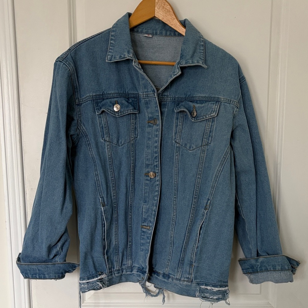 Stylish Blue Denim Jacket for Women